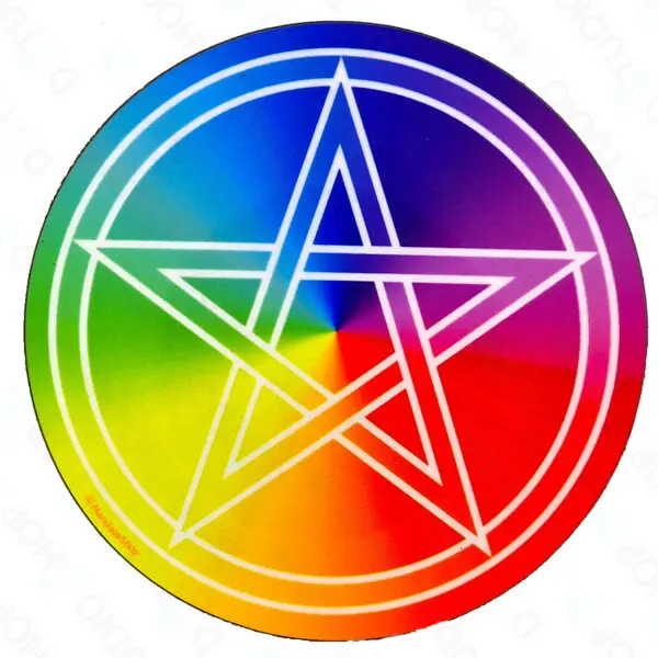 Disque harmonisant Pentacle Multicolore