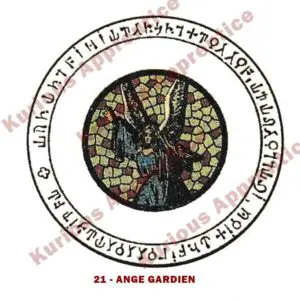 Pentacle de l'Abbé Julio - Ange Gardien : Talisman protecteur pour vous guider dans la bonne direction. Quel que soit le contexte, il assure que vous serez toujours accompagné et protégé. Portez-le ou placez-le dans votre maison pour bénéficier de ses propriétés bienveillantes.