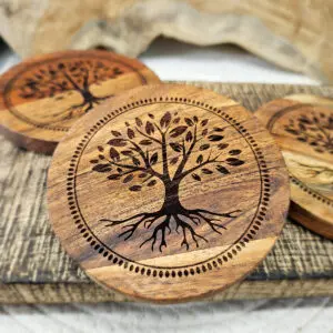 Mini plateau rond Arbre de Vie