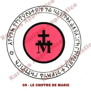 Pentacle Le Chiffre de Marie