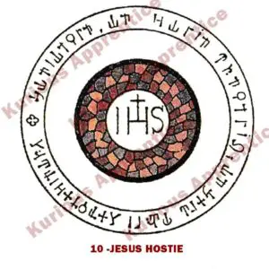 Pentacle Jésus Hostie