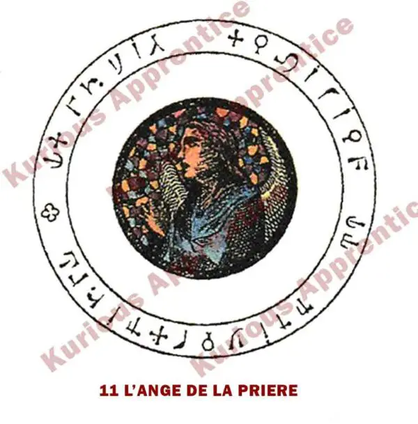 Pentacle l'Ange de la Prière