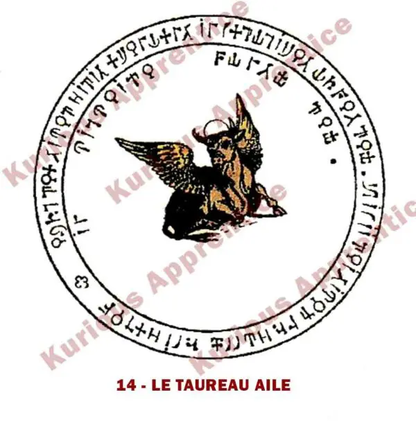 Pentacle Le Taureau ailé