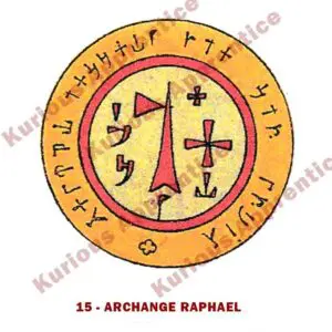 Pentacle Archange Raphael