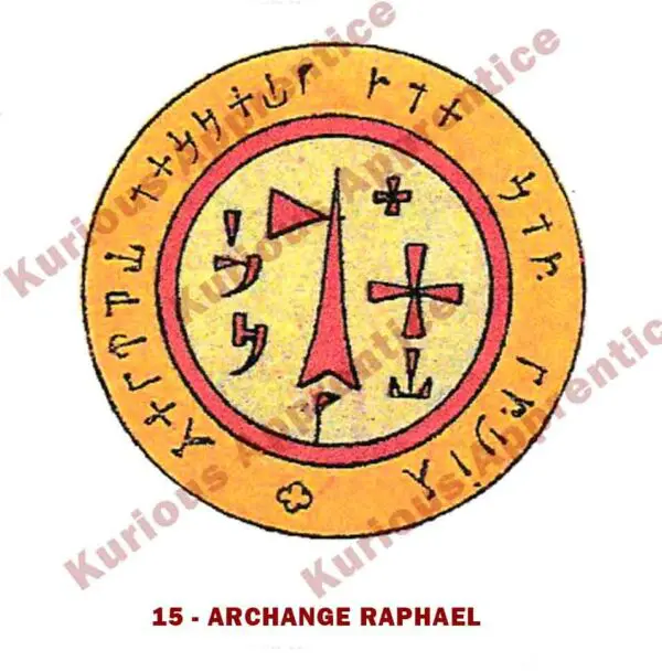 Pentacle Archange Raphael