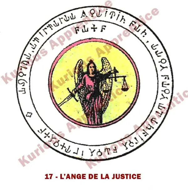 Pentacle de l'Ange de la Justice