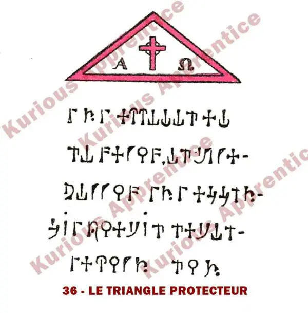 Pentacle le triangle Protecteur