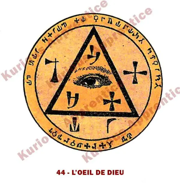 Pentacle L'Oeil de Dieu