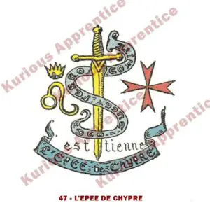 Pentacle l'Epée de Chypre