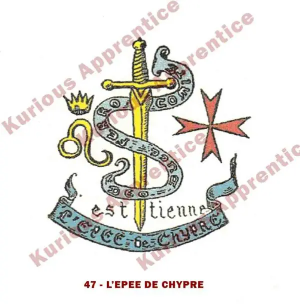 Pentacle l'Epée de Chypre