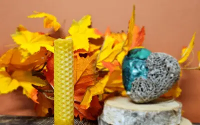 Bougie Cire d’Abeille 10cm