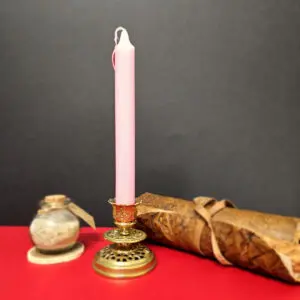 Bougie Rose pâle