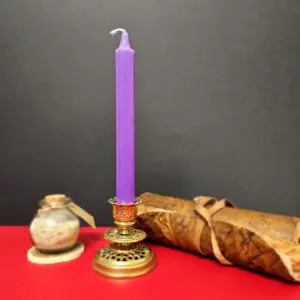Bougie violette