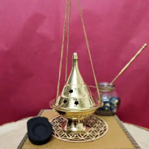 Brûleur Résine Bronze Chaînette
