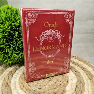 Coffret Oracle Lenormand doré