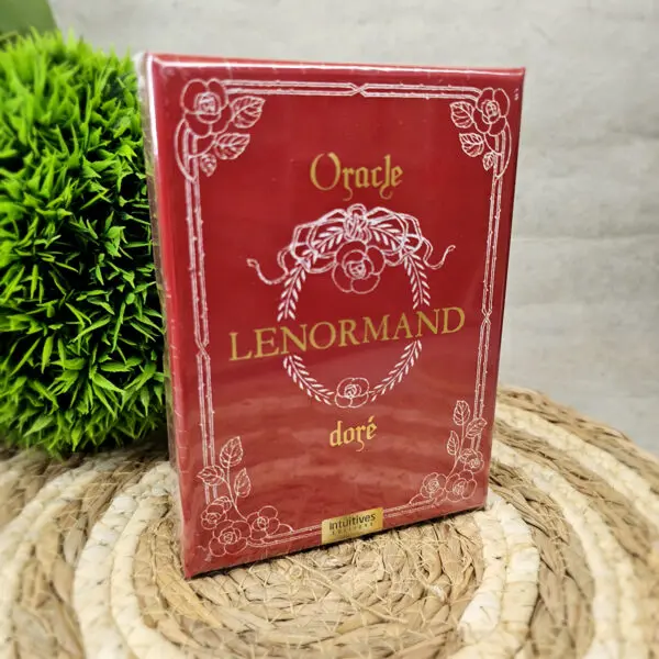 Coffret Oracle Lenormand doré