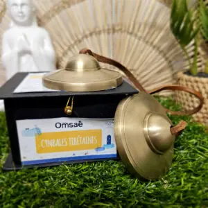 Cymbale Tibétaine en Bronze Grand Modèle
