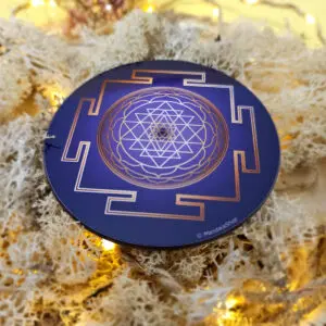 Disque Harmonisant Sri Yantra Violet