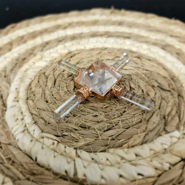 Générateur Cuivre & Pyramide Cristal De Roche