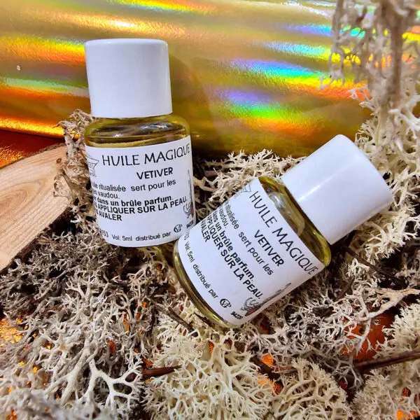Huile magique : Vetiver (Pour le vaudou)