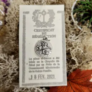 Médaille Sainte Bénie SAINT GEORGES – Argenté