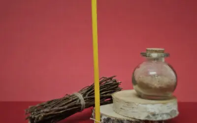 Mini Bougie De Rituel Cire D’Abeille – Miel