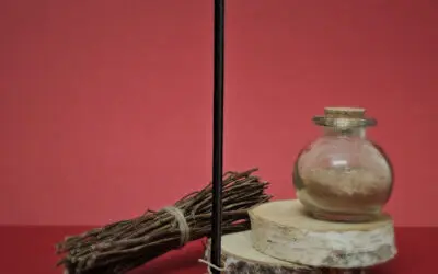 Mini Bougie De Rituel Cire D’Abeille Noire
