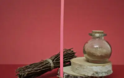 Mini Bougie De Rituel Cire D’Abeille – Rose