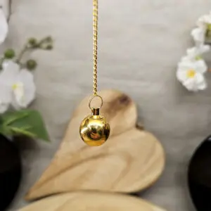 Pendule Boule à Témoin en Laiton