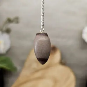 Pendule Goutte Shiva Lingam