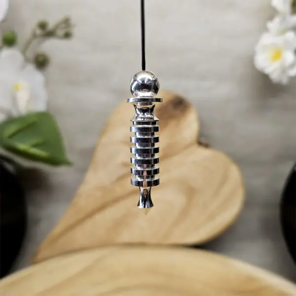 Pendule Isis Argenté