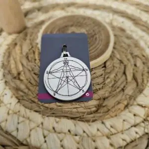 Pentacle AGRIPPA Argenté