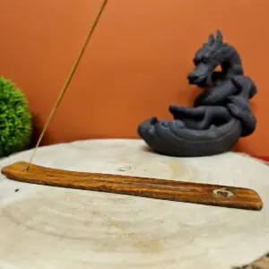 Porte encens en bois