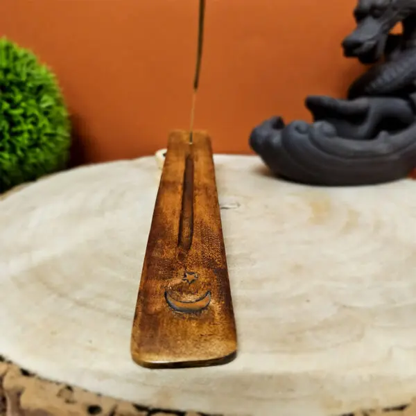 Porte encens en bois – Image 4