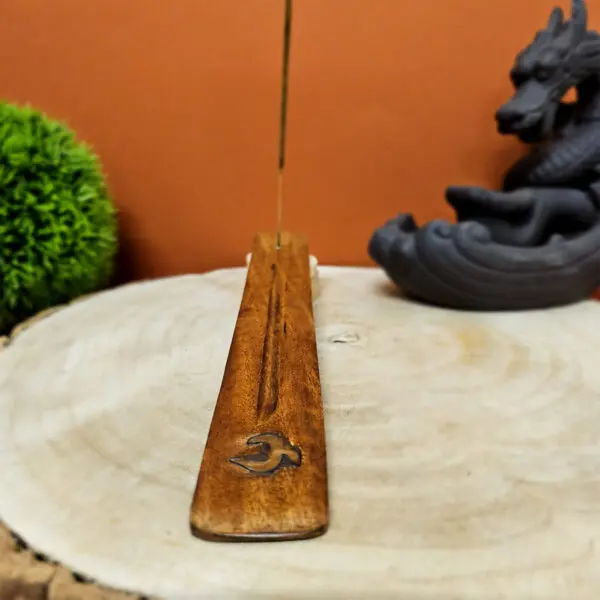 Porte encens en bois – Image 3