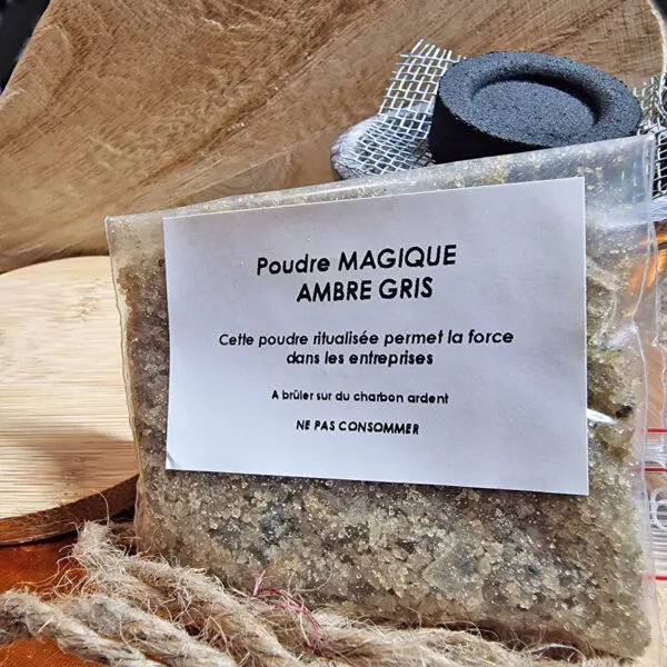 Poudre Magique Ambre Gris - Force dans les entreprises