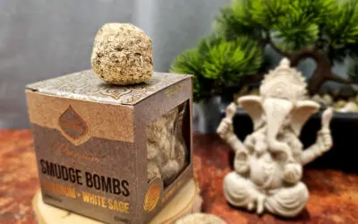 Sagrada Madre Bombes Smudge Premium  Oliban et Sauge Blanche