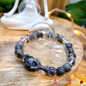 Bracelet Griffes Labradorite du Canada