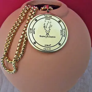 Pendentif Cercle Magique De Salomon