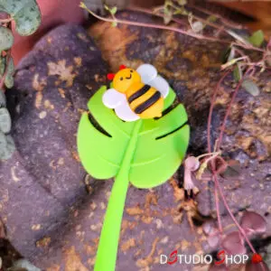 Stylo Feuillage Abeille, Coccinelle et Escargot - Abeille