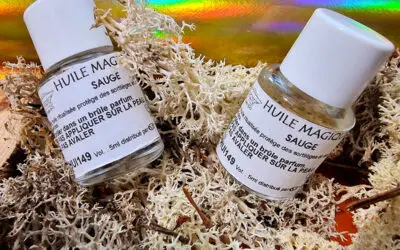 Huile magique : Sauge (Protège Sortilège)