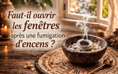 Faut-il ouvrir les fenêtres après une fumigation d’encens ?