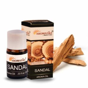 Huile Parfumée Aromatika 10ml – SANDAL (Santal)