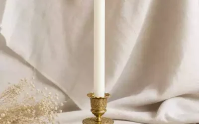 Bougie Blanche : Purification & Paix Spirituelle