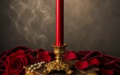 Bougie Rouge : Rituel d’Amour & Passion