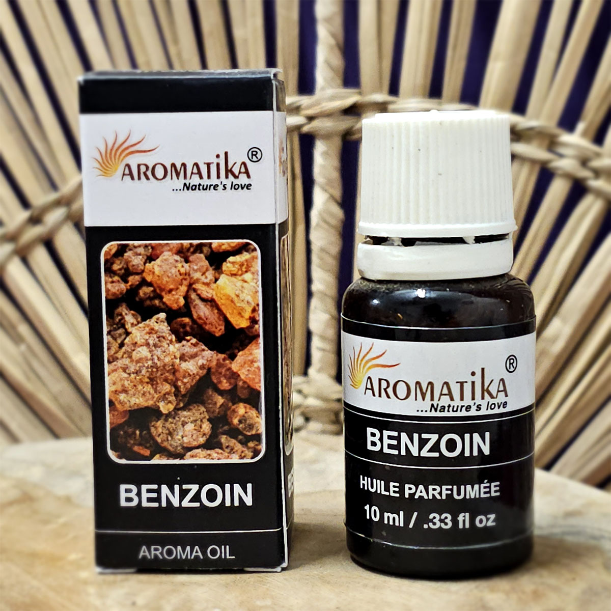 Parfum D'intérieur Benjoin - Huile Parfumée Aromatika - Neuf - Fabriqué En Inde