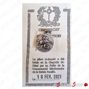Médaille Sainte Bénie Saint Georges - ARGENTE