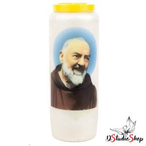 Bougie de neuvaine à Padre Pio
