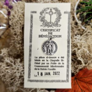 Médaille Sainte Bénie SAINT EXPEDIT - Argenté