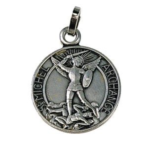 Médaille St Michel - Métal Argenté